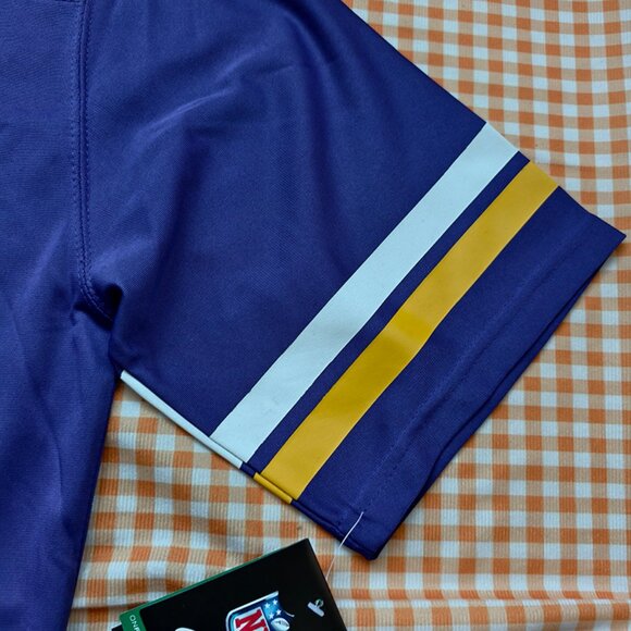 NFL Minnesota Vikings #18 Purple Jersey - Picture 5 of 7